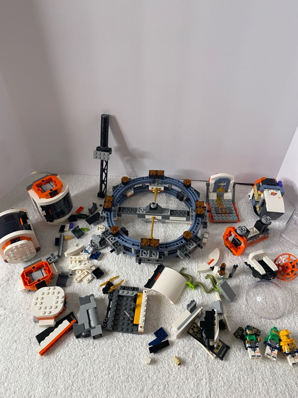 LEGO -  City Modular Space Station Science Toy 60433 incomplete parts